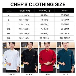 Ensemble Veste et Pantalon de Chef pour Restaurant, Tenues de Travail Professionnelles, Uniformes de Cuisine, Veste de Chef en Coton à Manches Courtes - Product Image 4