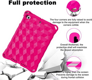 Ốp Cho <span class=keywords><strong>iPad</strong></span> Mini 1 2 <span class=keywords><strong>3</strong></span> 4 5 Ốp Phổ Thông 7.9 Inch Vỏ Bảo Vệ Máy Tính Bảng Gồ Ghề Chống Va Đập Xốp EVA Mềm Đơn Giản - Product Image 6