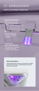 Inodoro Moderno y Elegante <span class=keywords><strong>de</strong></span> Suelo con Descarga Automática, Tanque <span class=keywords><strong>de</strong></span> Agua Oculto Inteligente, Sensor <span class=keywords><strong>de</strong></span> Pie, Control por Aplicación - Product Image 6