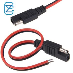 16AWG автомобильный Удлинительный кабель для адаптера SAE to SAE 2-контактный штекер/гнездо Разъемы IP67 Номинальная длина 300 мм Автомобильный жгут проводов - Product Image 3