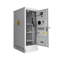 Gabinete de Telecomunicaciones para Exteriores con Aire Acondicionado para Estación Base 5G, IP65 Impermeable, Rack de 19 Pulgadas, Acero Galvanizado, Venta al Por Mayor