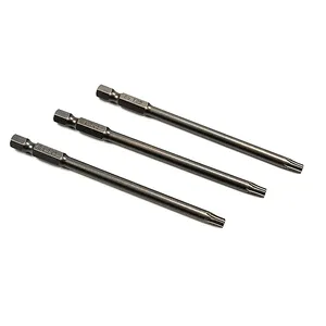 Profesyonel PH PZ T darbe tornavida bit 1/4 inç * 100mm * 6mm manuel elektrikli tornavida bit yenileme için