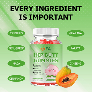 กัมมี่เสริมสุขภาพสะโพกและบั้นท้ายสูตรเฉพาะ OEM พร้อมสารสกัดจากมาคา ช่วยปรับรูปร่างตามธรรมชาติ - Product Image 4