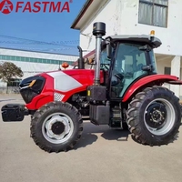 Tracteur agricole multifonctionnel durable à quatre roues motrices haute puissance