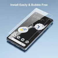 Protecteur d'écran Incassable en Verre Trempé 18D pour Google Pixel 3 Xl Og