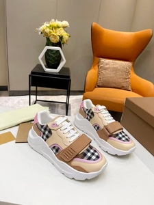 Top-quality fashionable thick-soled sports <b>shoes</b> with checkered pattern, breathable and shock-absorbing tennis <b>shoes</b> for summer. - Product Image 5