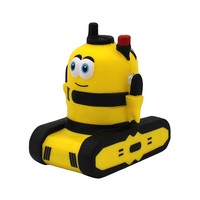 Precio barato Android Robot Pu Espuma Juguete Logotipo personalizado Robot en forma de bola antiestrés
