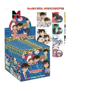 Caja Sorpresa de Insignias de Detective <span class=keywords><strong>Conan</strong></span>, Set de Pegatinas de Insignias de Doble Destello, Pin de Hojalata de 75mm con Estuche Protector - Product Image 5