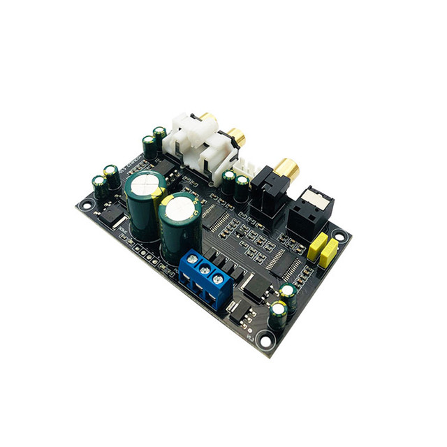 Taidacent Optical to AUX Digital Audio Converter DAC Audio HIFI Decode for PC Digital to Analog CS8416 CS4398 DAC Board