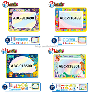 ラッキートイズ子供絵画カラー落書き描画マットおもちゃ魔法ペン教育おもちゃを持参 - Product Image 5