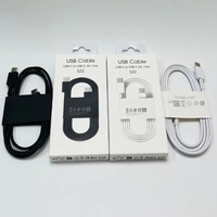 Cable de Carga Rápida PD Tipo C de 1M, Cable USB C a USB C para Samsung S22 S23 S24 S25 Ultra, Cable Cargador Tipo C para Teléfono Samsung