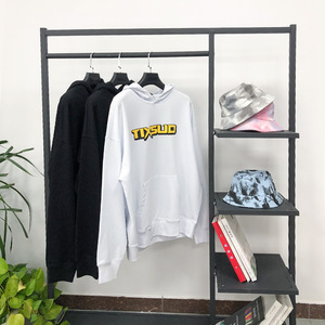 Produsen Hoodie Sweatshirt Wanita dan Pria Ukuran Besar Bahan Katun Polos Berkualitas Tinggi Grosir - Product Image 4