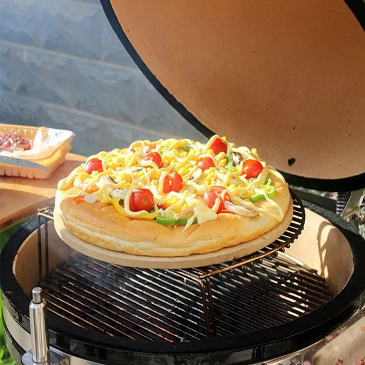 SEB KAMADO Pizza taşı ızgara yedek parça/Kamado Accesorios Pizza fırını taş