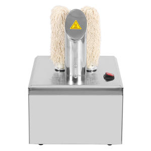 Machine à polir les verres à vin électrique en acier inoxydable CE Commercial 1200W, avec 2, 5 ou 8 tampons de polissage. - Product Image 2