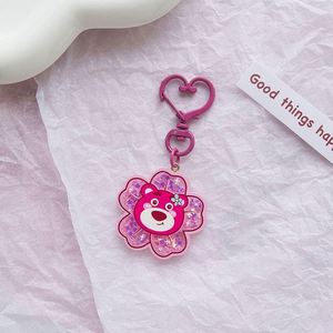 <b>Customized</b> Flowing Acrylic Keychainscute Animated Style <b>Keychains</b> - Product Image 5