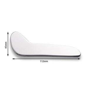 Tabla de Gua Sha de Acero Inoxidable con Logotipo Personalizado, Herramienta de Masaje Terahertz para Fitness - Product Image 2
