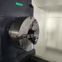 Tour CNC à lit plat de moyenne capacité CK6180-1500, tournage de précision des métaux avec système GSK/Fanuc 440V, prix usine
