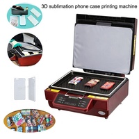 Nouvelle presse à chaud combinée semi-automatique électrique 3D à sublimation sous vide avec plateau d'impression pour tasses et t-shirts 110V/220V