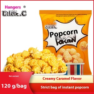 Uncle.C 120g Popcorn Istantaneo al Gusto Caramello Senza Glutine, Snack di Mais Dolce Essiccato in Sacchetto per il Tempo Libero, l'Ufficio e le Gite - Product Image 2