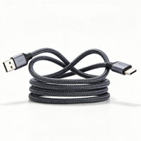 Câble de données USB-C vers USB-C à charge rapide PD 240W, personnalisable OEM/ODM avec logo, pour ordinateurs portables et smartphones, vente en gros usine