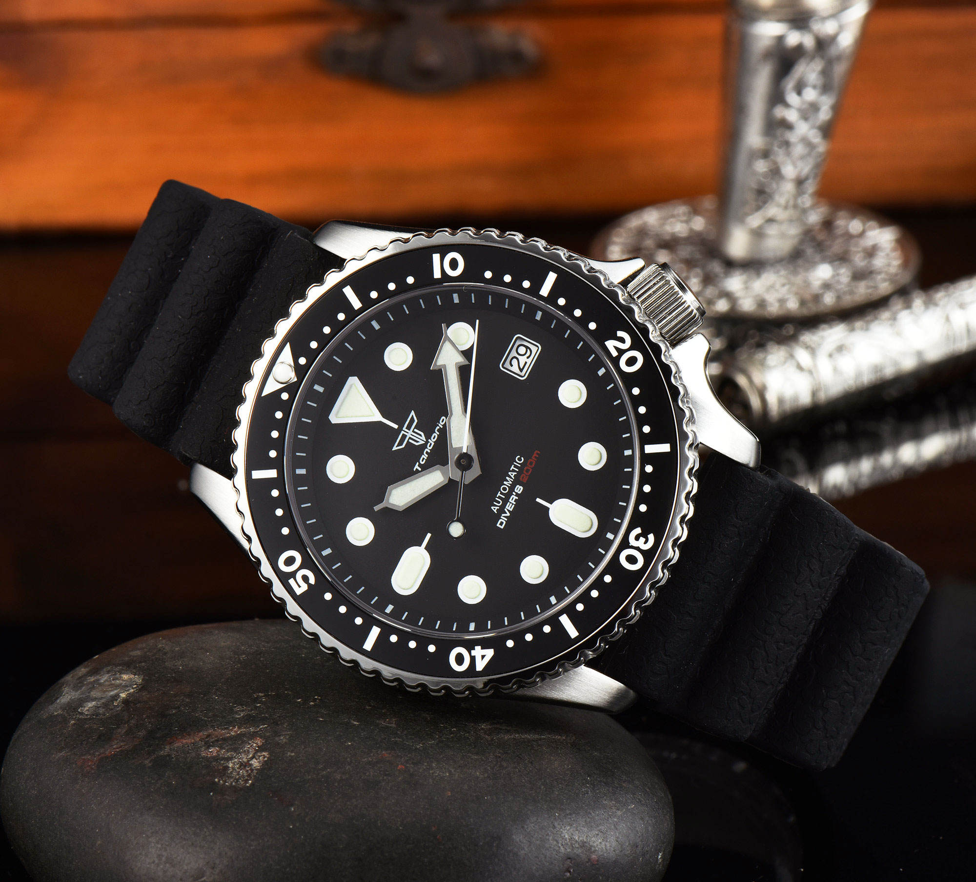 Quadrante Dell'orologio Classico Stile Pilota Da 29 Mm Con - Foto 10