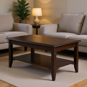 โต๊ะกาแฟโนแลน คอลเลคชั่น โต๊ะไม้ เฟอร์นิเจอร์ห้องนั่งเล่นสไตล์ดั้งเดิม - Product Image 2