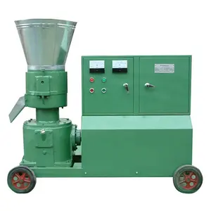 500kg/hour Chicken Sheep Pig Feed Pellet Machine Complete Line For Sale