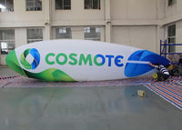 Dirigeable géant personnalisé Drone hybride dirigeable extérieur RC Zeppelin pour la publicité gonflables télécommande volant Zeppelin