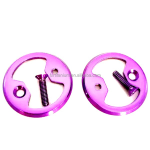 Taquets d'arc de plaque de pédale en titane GR5 haute résistance pour vélos de route et vtt emballés en usine personnalisés Wahoo <span class=keywords><strong>Speedplay</strong></span> Zero Comp Nano - Product Image 1