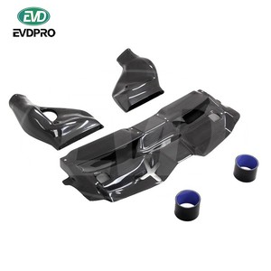 COUVERCLE DE MOTEUR EN FIBRE DE CARBONE POUR 2008-2010 MERCEDES BENZ C-CLASS W204 AMG <span class=keywords><strong>C63</strong></span> - Product Image 3