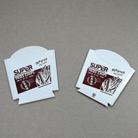 Boîtes en papier jetables personnalisées pour frites, tourtes, poulet frit, empanadas et frites épaisses