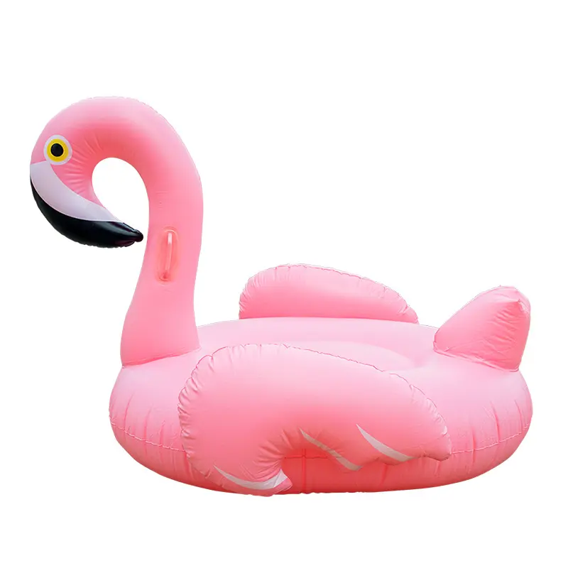 Bouée gonflable géant de piscine de cygne blanc de 75 pouces 190 cm, matelas de piscine de flamant rose, radeau jouet de piscine
