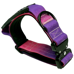 Heavy Duty Adjustable Tactical <b>Dog</b> <b>Collar</b> Durable Nylon with Metal Buckle Comfort Padded Pet Training <b>Collar</b> for Medium <b>Large</b> Do - Product Image 2