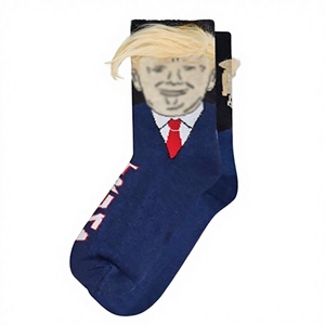 <b>Socks</b> 100% Cotton Autumn Casual Deodorant Single Needle Hot-Selling Hair Pattern Mid-Calf Unisex <b>Fun</b> <b>Socks</b> for Supporters In-Sto - Product Image 3