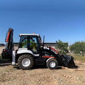 Chargeuse-pelleteuse chinoise de conception nouvelle, 2,5 tonnes, 1,6 tonne, hydraulique, 4 roues motrices, pour la construction - Product Image 5