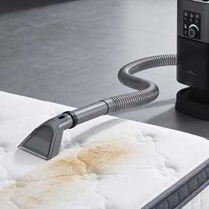 Nettoyeur vapeur électrique multifonction portable à piles avec contrôle par application pour le nettoyage des tissus humides/secs, des canapés et des tapis à la maison - Product Image 5