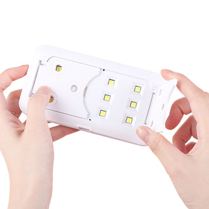 Mini lampe à ongles <span class=keywords><strong>LED</strong></span> Petit sèche-ongles 36W Lampes <span class=keywords><strong>UV</strong></span> pour ongles en gel avec minuterie 60s USB pour vernis à gel - Product Image 4