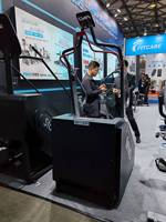 Stair Master Cardio Machine Gym Équipement ménager Entraîneur d'escalier avec écran vidéo LCD