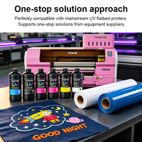 Encre DTF UV neutre FCOLOR pour tête d'impression Epson I3200 Xp600 L805 L1800 Dx5 Dx7 R1390 R2000 P400