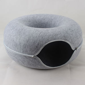 Custom Huisdier Producten Groothandel Wasbare Luxe Grote Kat Hond Bed Vilt Donut Kat Grot Stof <span class=keywords><strong>Tunnel</strong></span> Voor Huisdieren - Product Image 3
