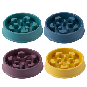 Small Medium Dog & <b>Cat</b> Eco-Friendly Anti-Choking Anti-Spill Slow <b>Feeder</b> PET Bowl & <b>Feeders</b> Plastic Product - Product Image 1