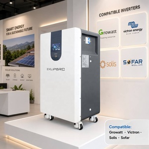 Batterie au sol LiFePO4 OEM ODM 51.2V 314Ah 16kWh 8000 cycles compatible avec les systèmes solaires Growatt Victron Solis Sofar - Product Image 1