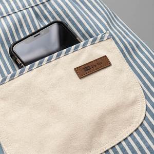 Women's Cotton Linen Breathable Small Fresh Waist Skirt Washable <b>Apron</b> for Work Cleaning <b>Kitchen</b> Home in Rural Style - Product Image 4