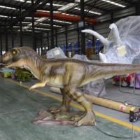 Modèle de T-Rex animatronique réaliste personnalisé OEM Zigong en métal pour utilisation intérieure/extérieure, idéal pour parcs d'aventure, parcs d'attractions, location, spectacles et centres commerciaux