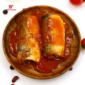 Hoogwaardige groothandel sardines in blik 125g 24 blikjes lichtgekookt in plantaardige olie met tomatensaus smaak ISO gecertificeerd - Product Image 3