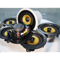 5.1 Top système de cinéma maison 6 pièces 6 pouces WIFI sans fil pour ensemble de haut-parleurs Bluetooth 60W + 1 6 Watts Subwoofer matière plastique
