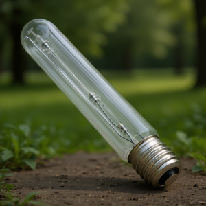 Lampada tubolare al sodio ad alta pressione 100W con attacco E40 per illuminazione esterna - Product Image 3