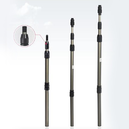 Телескопическая мачта с ручной антенной для крепления на автомобиле