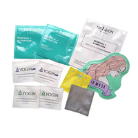 Petite pochette thermoscellable en Mylar personnalisée de 5ml, 10ml, 30ml, feuille d'aluminium, sac d'emballage pour échantillons liquides cosmétiques et soins de la peau