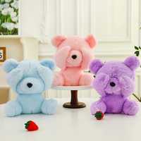 Grosir Mainan Boneka Plush Claw Machine 8 Inch Trendy, Desain Campuran, Hewan Boneka Mini, Gantungan Kunci Plush untuk Mesin